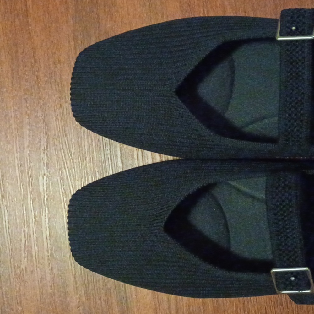 VIVAIA Square-Toe Mary-Jane (Margot Mary-Jane) Black Fits Like An 8. - Picture 8 of 16